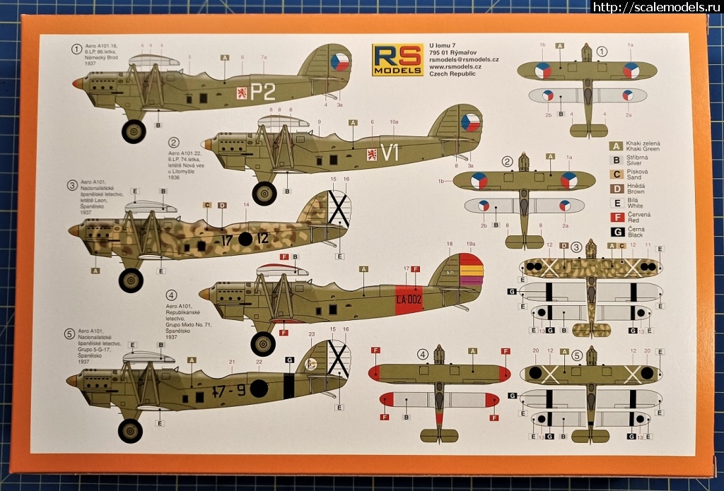 1628335326_A-101-02.jpg : #1697554/  RS-Models Aero A-101 1/72(#15274) -   