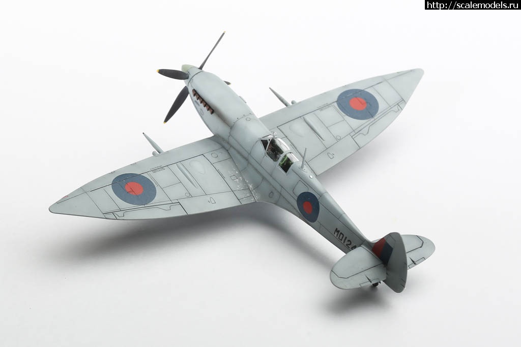 1638289936_235B5728.JPG : #1714053/ Spitfire Mk.VII "Long wing" Hasegawa 1/72   