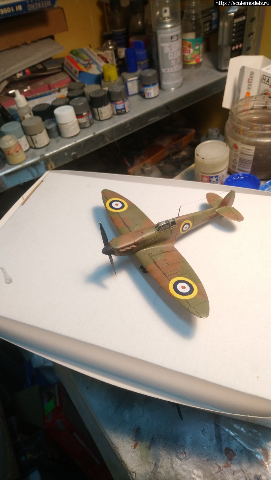 1639607132_DSC_0244.JPG : #1716828/ Spitfire Mk.I early 1/72 Airfix   