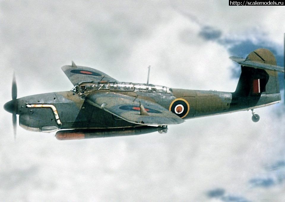 1640792401_558ace6f5e736456aa7e67618a600b78.jpg : #1719278/ Bristol Beaufort MK.I 1/72. Airfix .  
