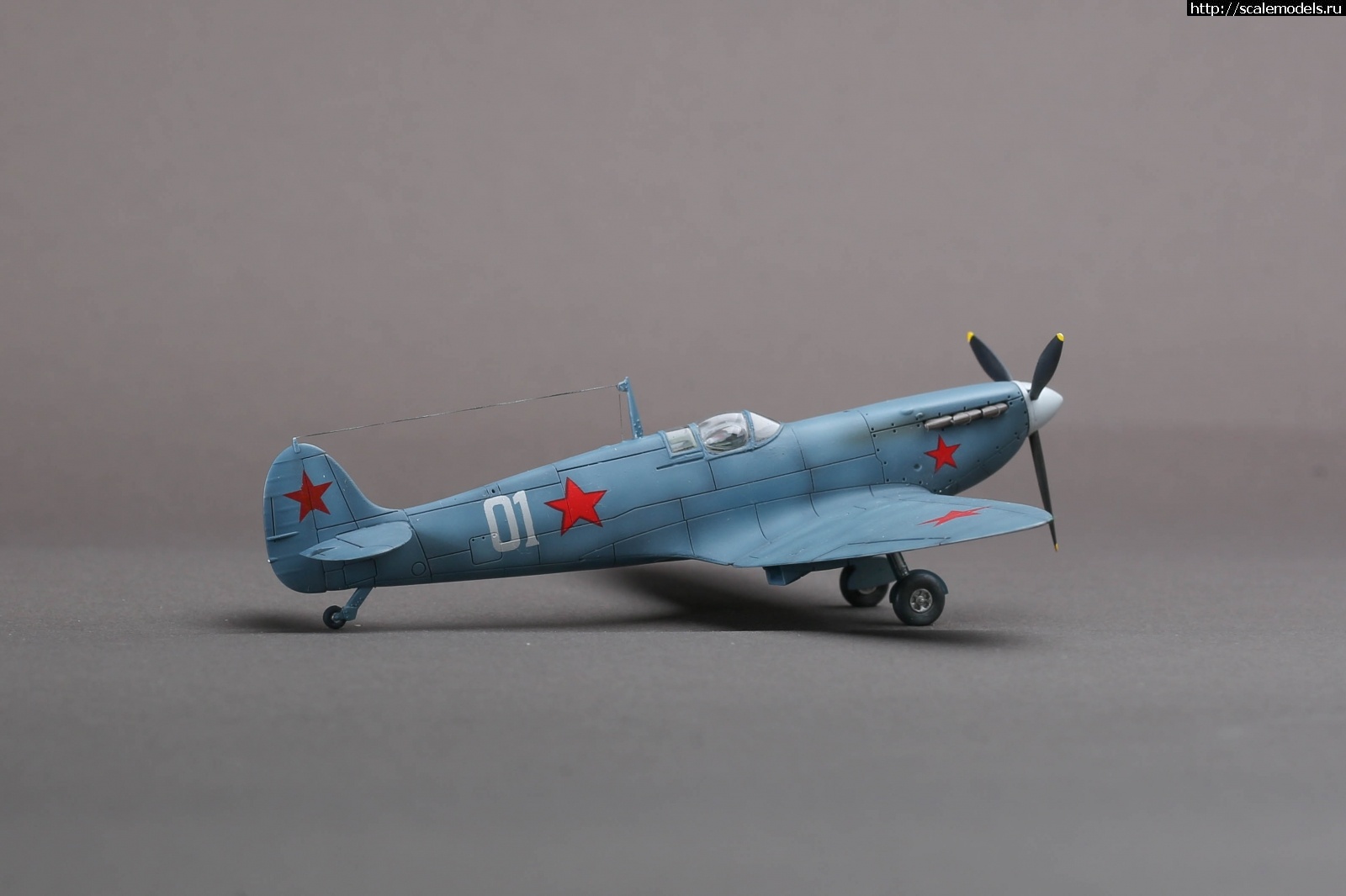 1643313236_235B9694.JPG : #1724410/ Spitfire PR. Mk.lV 1/72 Airfix + Sword vacu canopy   