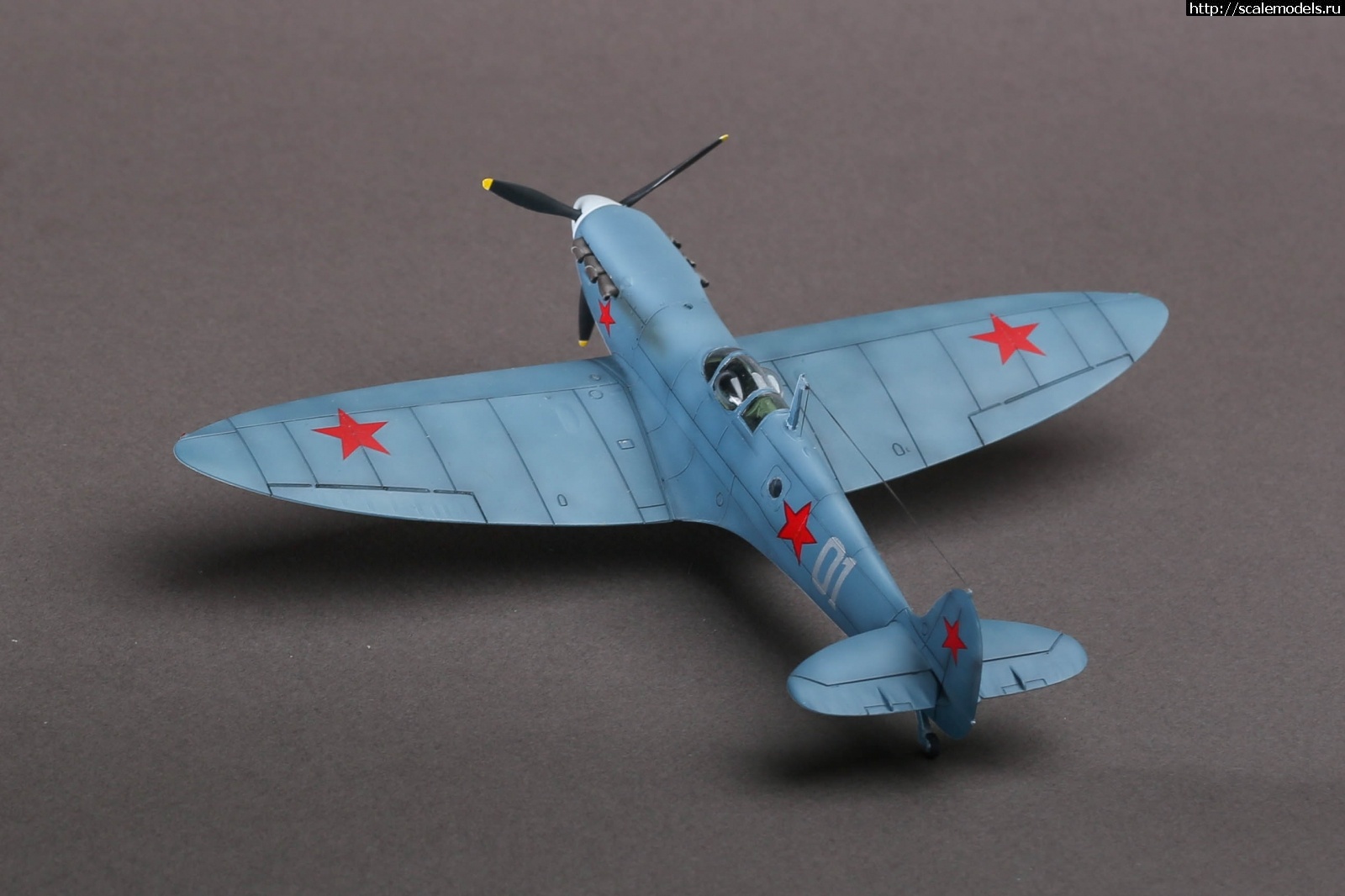 1643313248_235B9707.JPG : #1724410/ Spitfire PR. Mk.lV 1/72 Airfix + Sword vacu canopy   