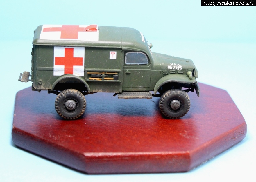 1643975323_012.JPG : #1725665/ Dodge WC-54 U.S. Ambulance (Academy 1/72)   