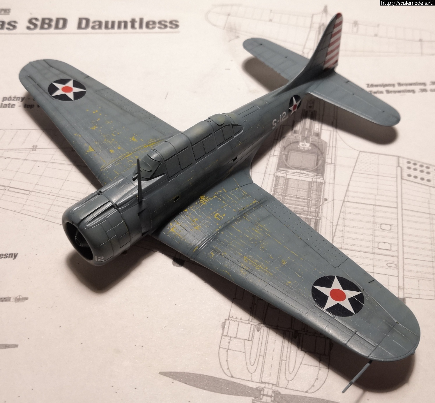 1645375406_IMG_20220220_214019.jpg : #1728719/ SBD-3 Dauntless hasegawa 1/72 .  