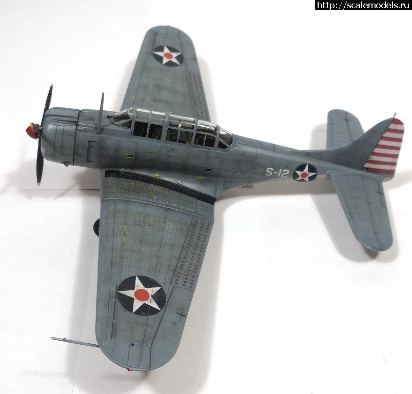 1646331625_IMG_20220303_223008.jpg : #1730934/ SBD-3 Dauntless hasegawa 1/72 .  