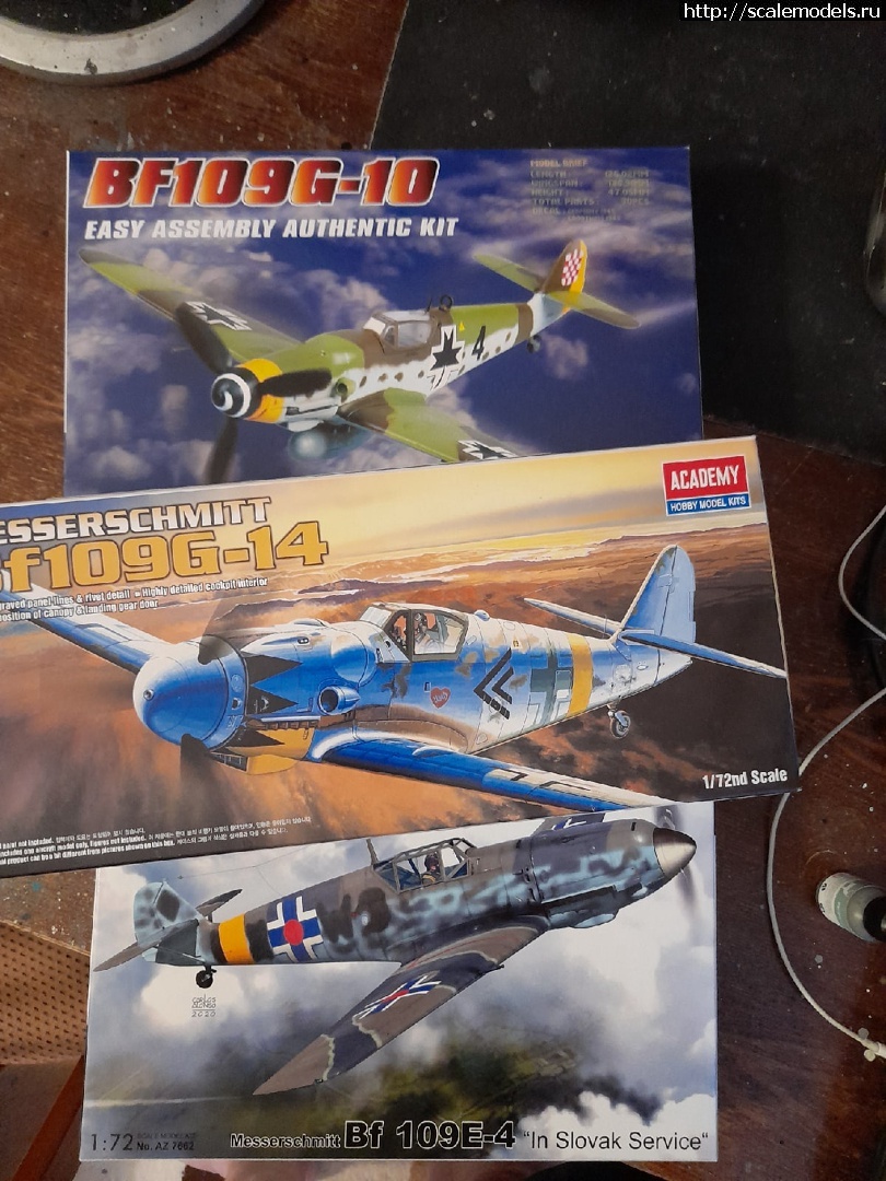 1648673915_GpMoiT0GupI.jpg : #1733912/ Messerschmitt Bf 109 G-14   1/72, Academy.   