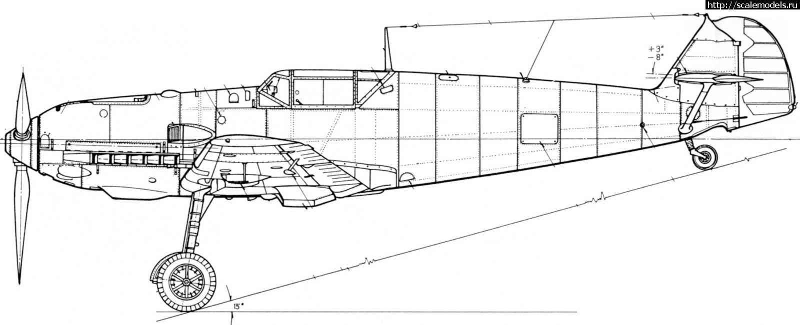 1649273336_Me109-E---Left.jpg : #1734688/ Cyber hobby 1/32 messerschmitt Bf-109E-3 .  