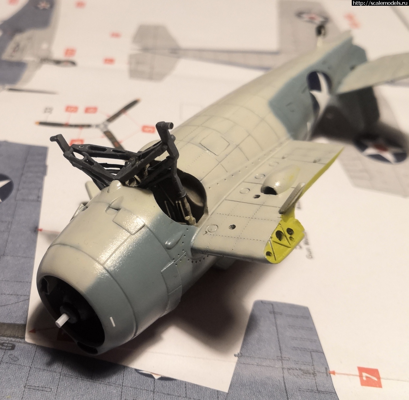 1652378051_IMG_20220512_223827.jpg : #1738649/ F4f-4 Wildcat Airfix 1/72 .  