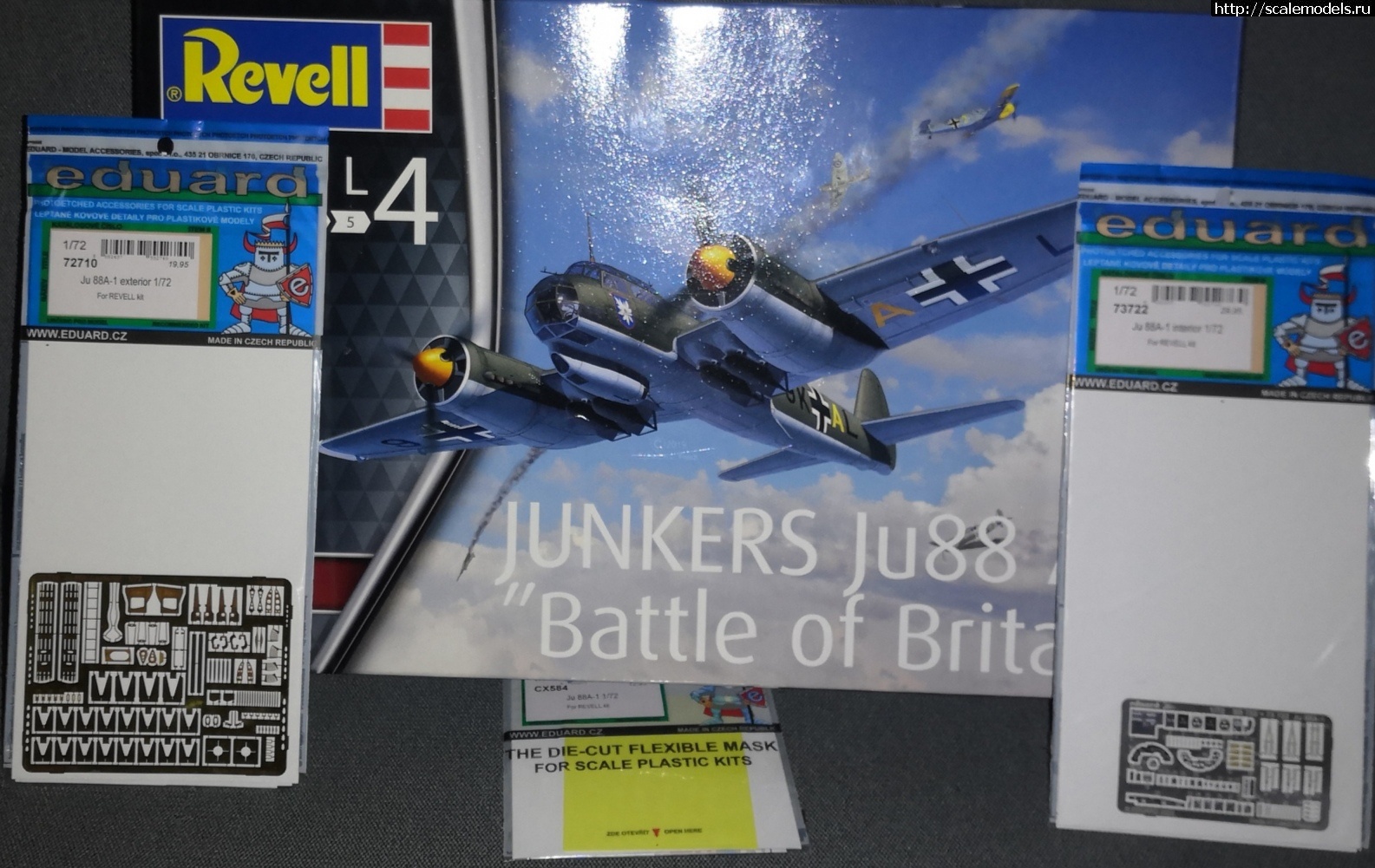 1653237589_IMG_20220521_225116.jpg : Junkers Ju-88 a-1 1/72 Revell .  