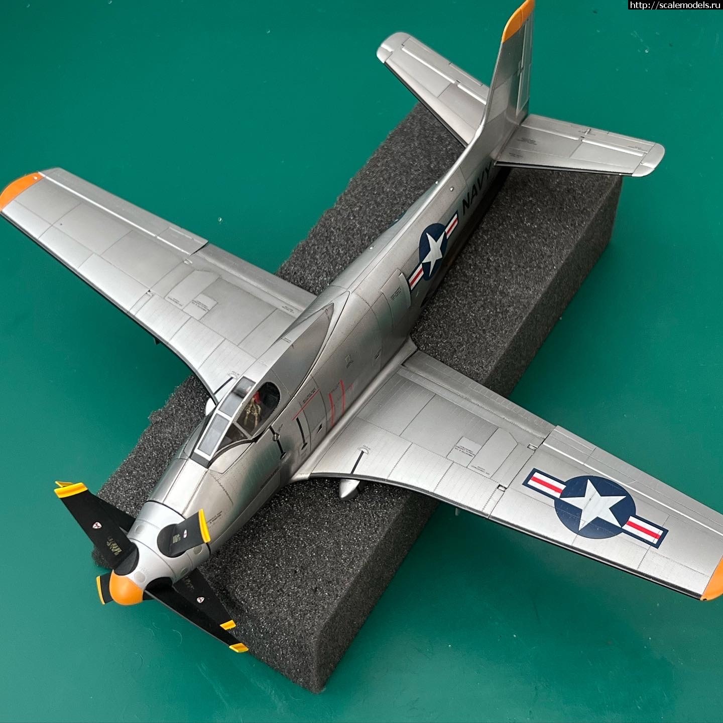 1653375693_B8C14895-BFFF-4775-BC12-FA99F2974CB8.JPG : #1740018/ DOUGLAS XA2D SKYSHARK 1/48 Clear Prop   