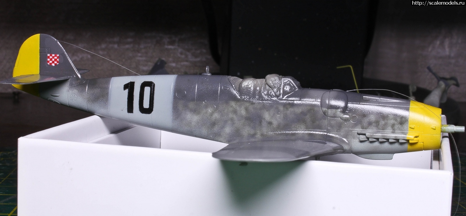 1654368358_IMG_4184.jpg : #1741458/ Messerschmitt Bf 109 G-14   1/72, Academy.   