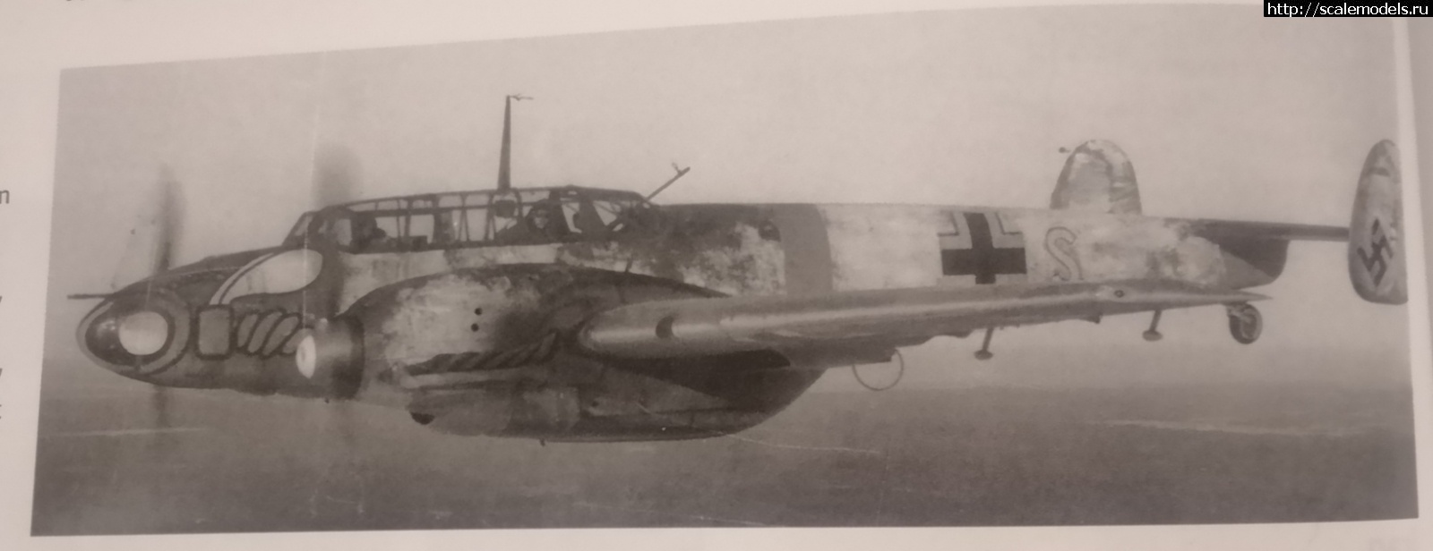 1654519241_IMG_20220606_173703.jpg : #1741662/ Bf-110 c-6 Eduard 1/72 .  