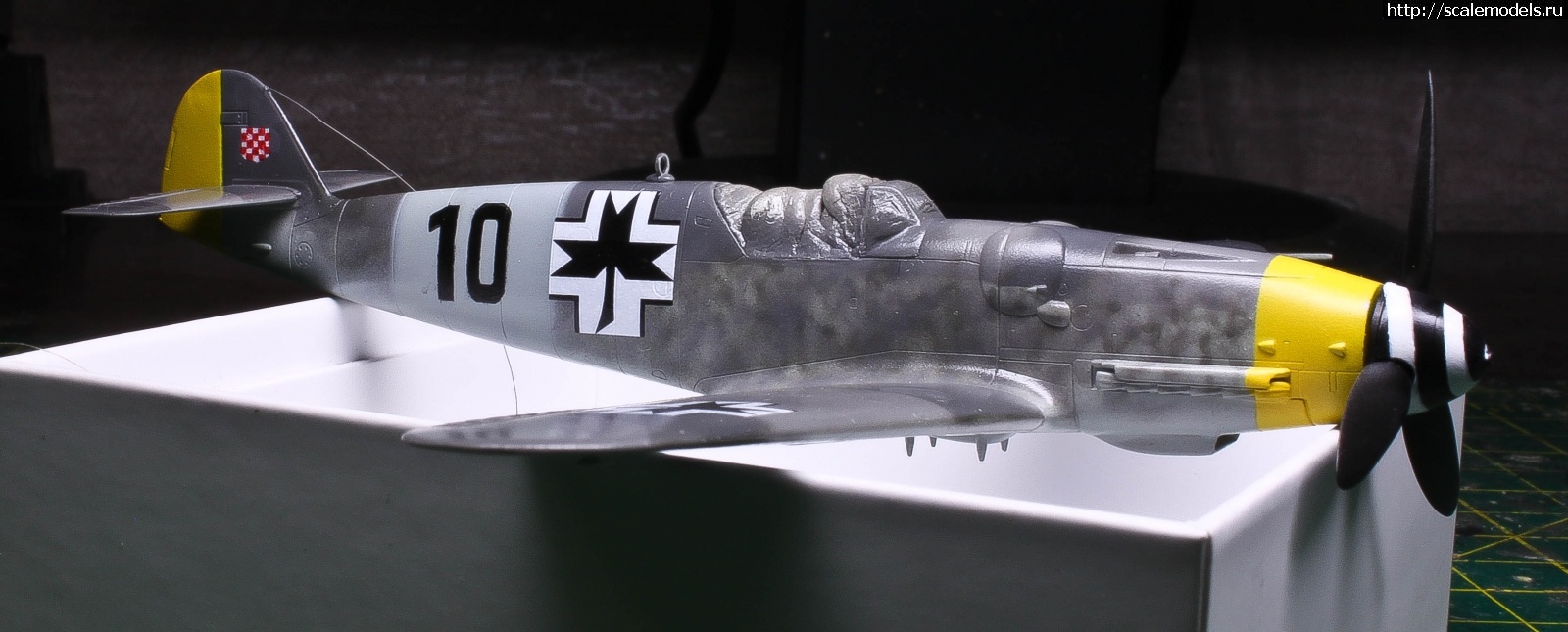 1654879839_IMG_4194.jpg : #1742333/ Messerschmitt Bf 109 G-14   1/72, Academy.   