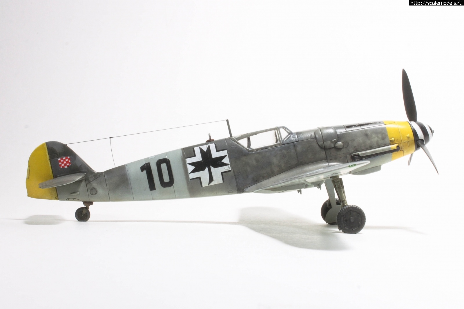 1655890085_IMG_4261.jpg : #1743915/ Messerschmitt Bf 109 G-14   1/72, Academy.   