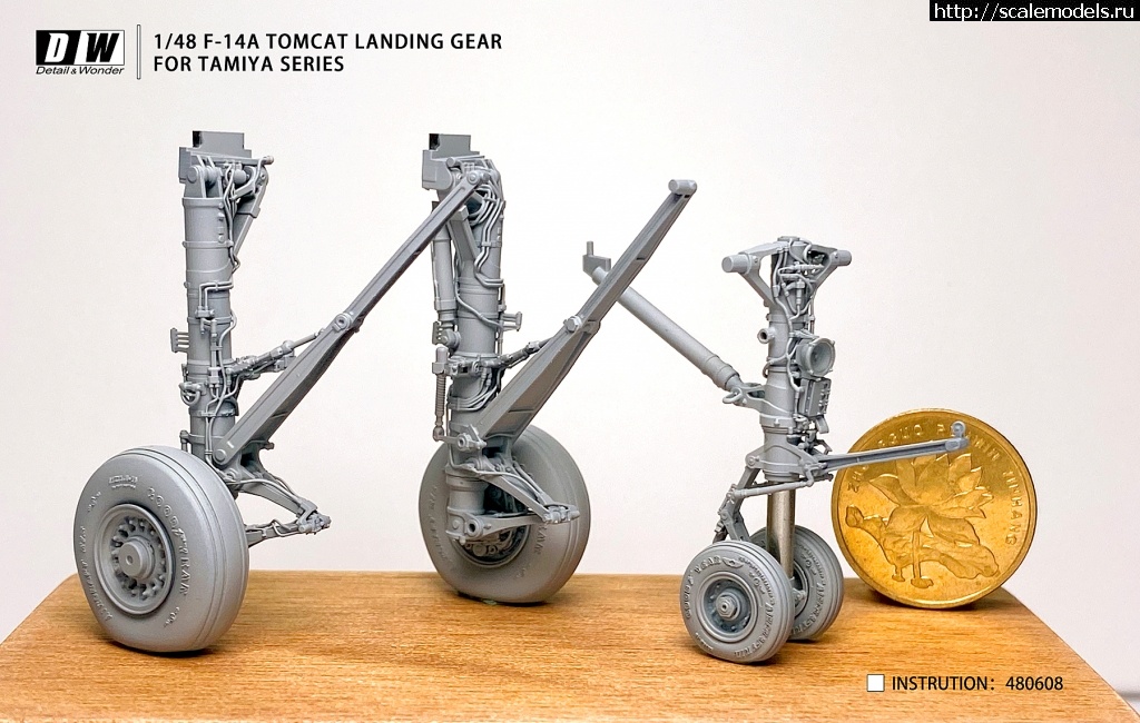 1656682957_F-14A-landing-gear-for-Tamiya-Promotion-Price-DW480608B-1.jpg : #1772370/ F-14 Tomcat -      1/32, 1/48, 1/72  