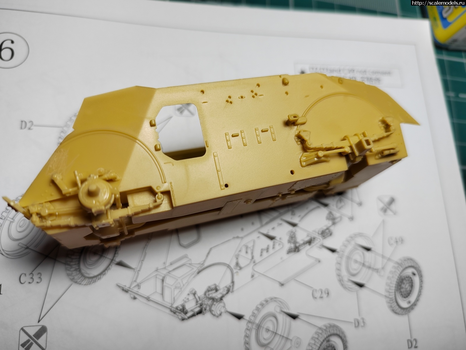 1662152678_IMG_20220902_003959.jpg : BRONCO 1/48 T17E1 Staghound Mk.1  