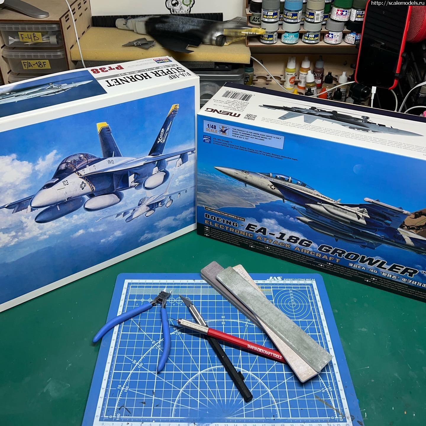 1670184800_AE03FA7E-8726-4863-A7FF-BDF3BD5C8646.jpeg : #1763703/ EA-18G GROWLER 1/48 Meng  
