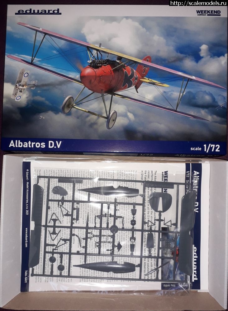 1671954031_Albatros.jpg : Albatros D.V. Eduard 1:72    