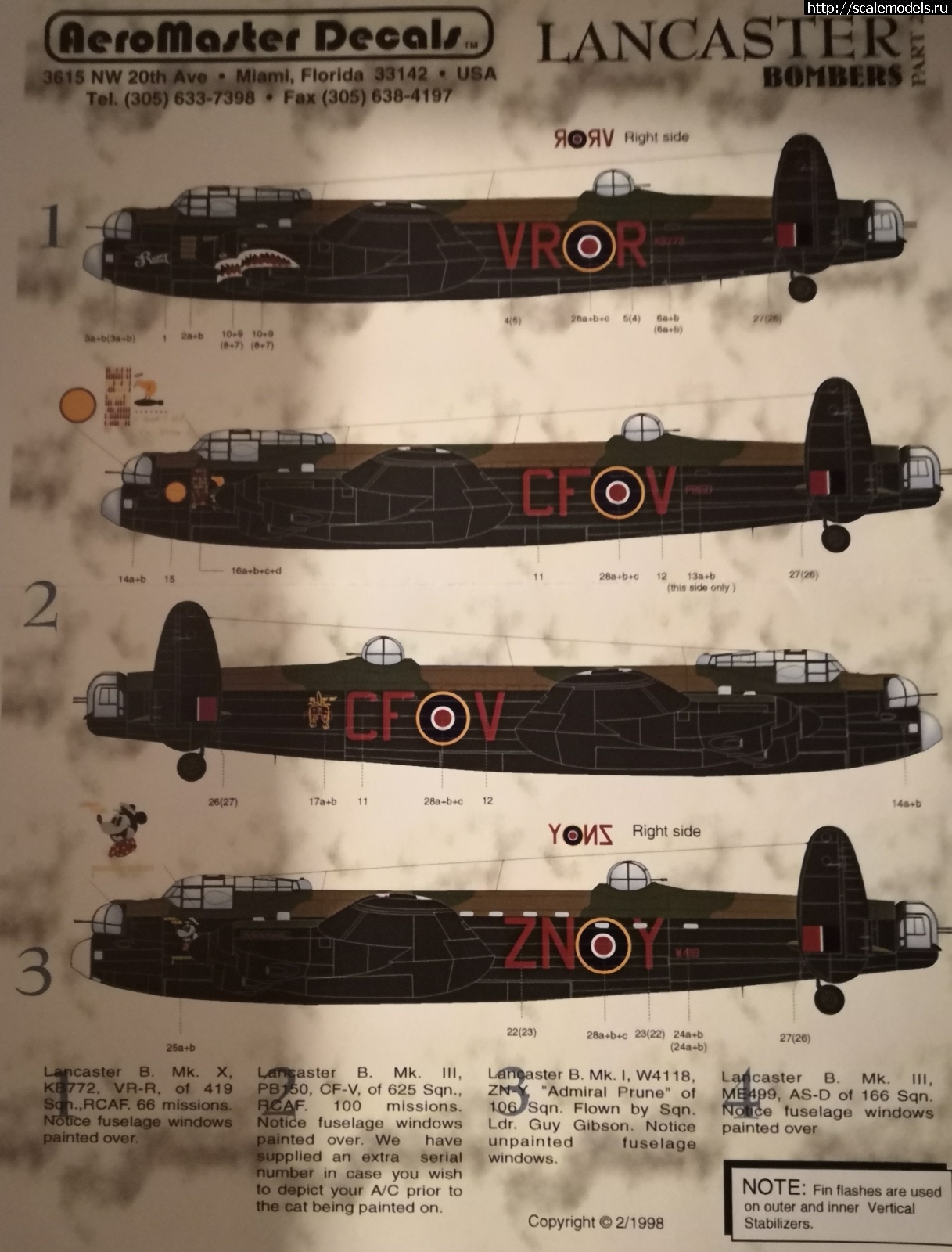 1673530245_IMG_20230112_182740.jpg : #1769096/  Avro Lancaster 1/72  