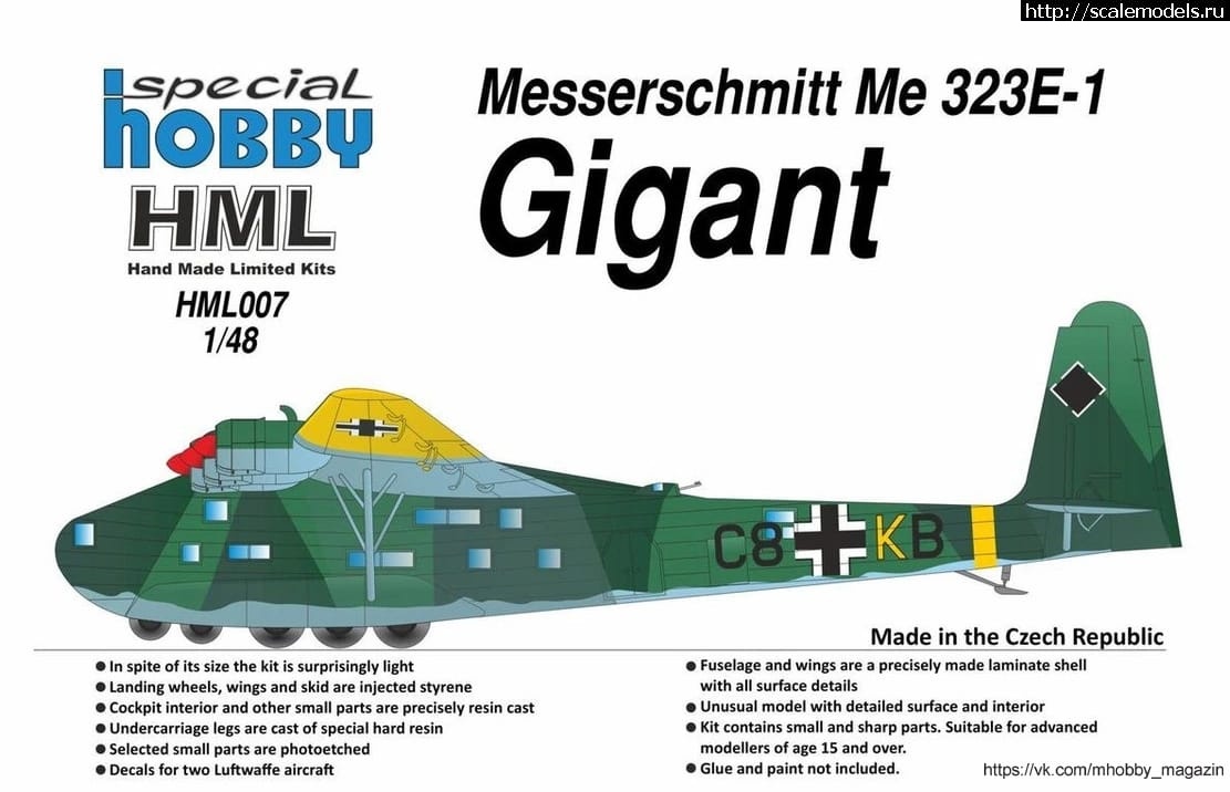 1674760898_IMG-20230126-WA0022.jpg :  HPH models 1/32 Messerschmitt Me-323D-6 Gigant/  HPH models 1/32 Messerschmitt ...(#15796) -   