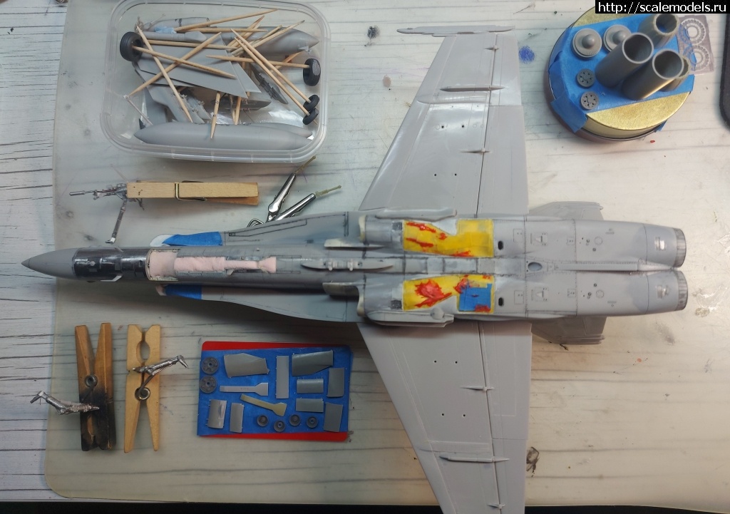 1680036587_20230328_230605.jpg : #1780364/ F/A-18C Hasegawa 1/48  