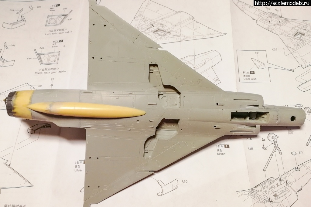 1680105459_IMG_20230327_234306.jpg : #1780506/ Mirage IIICJ Tsniut nose 1/48 HB+  