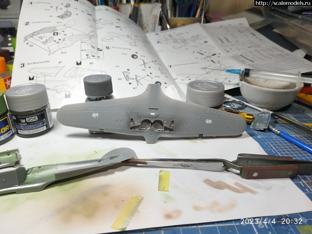 1680653659_IMG_20230404_203220.jpg : #1781404/ Hawker Hurricane Mk1 ( HOBBY 2000) 1/72.  