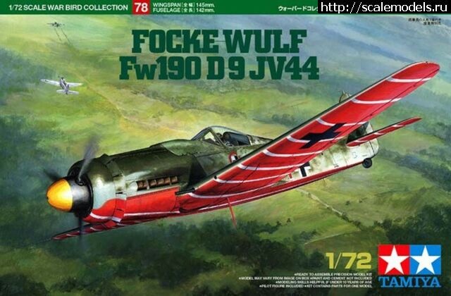 1682262899_s-l640.jpg :  Tamiya 60778 Focke-Wulf Fw190 D-9 JV44 1/72  