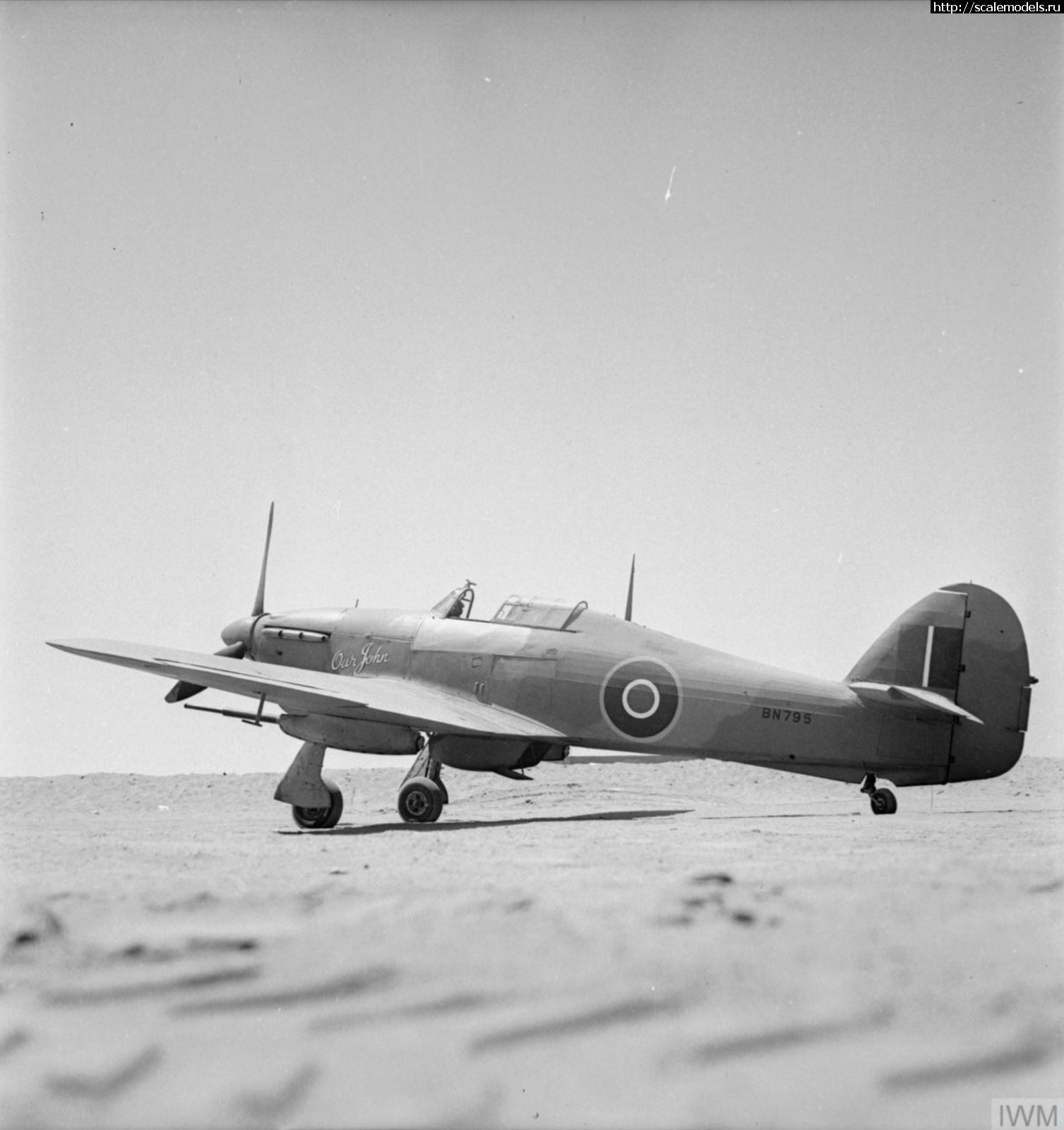 1684997695_Hawker-Hurricane-IId-Trop-RAF-6Sqn-Our-John-BN795-North-Africa-IWM-CH10843.jpg : #1787729/ Hurricane MkIIDTrop 1/72    