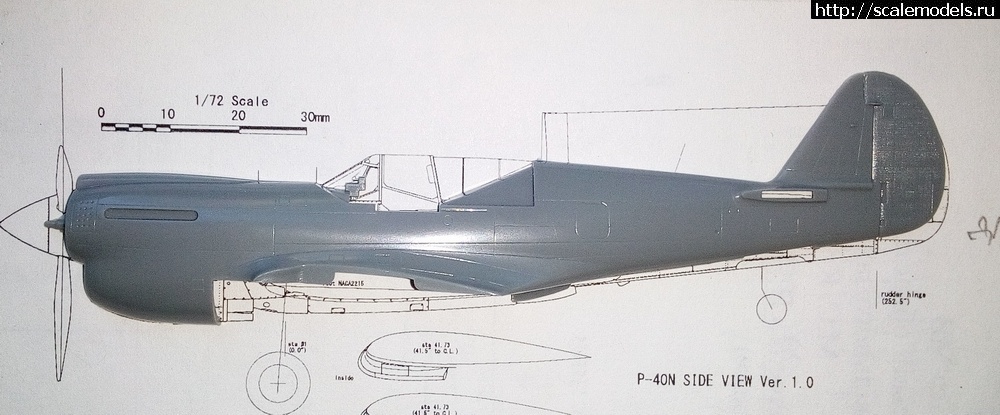 1686940339_IMG_20230616_200254.jpg : Hasegawa 1:72 Curtiss P-40N ..  