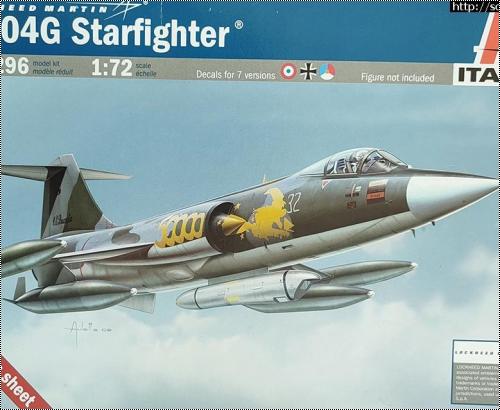  Italeri 1/72 F-104G Starfighter (.1296) - Starfighter -