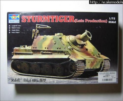  Trumpeter 1/72 SturmMorser RW61 L/5.4 Pz.Kpf VI Ausf. E