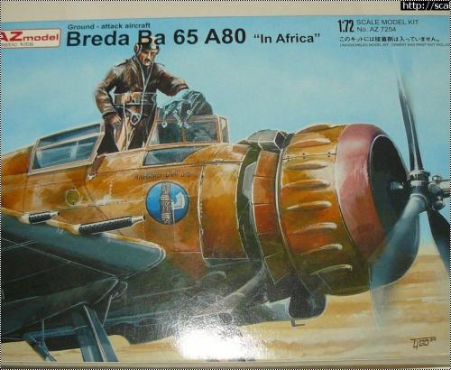  AZ-model 1/72 Breda Ba.65-A80