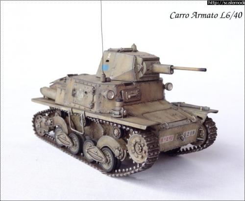 Italeri 1/35 Carro Armato L6/40