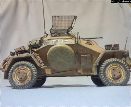Tamiya 1/35 Sd. Kfz. 222 DAK