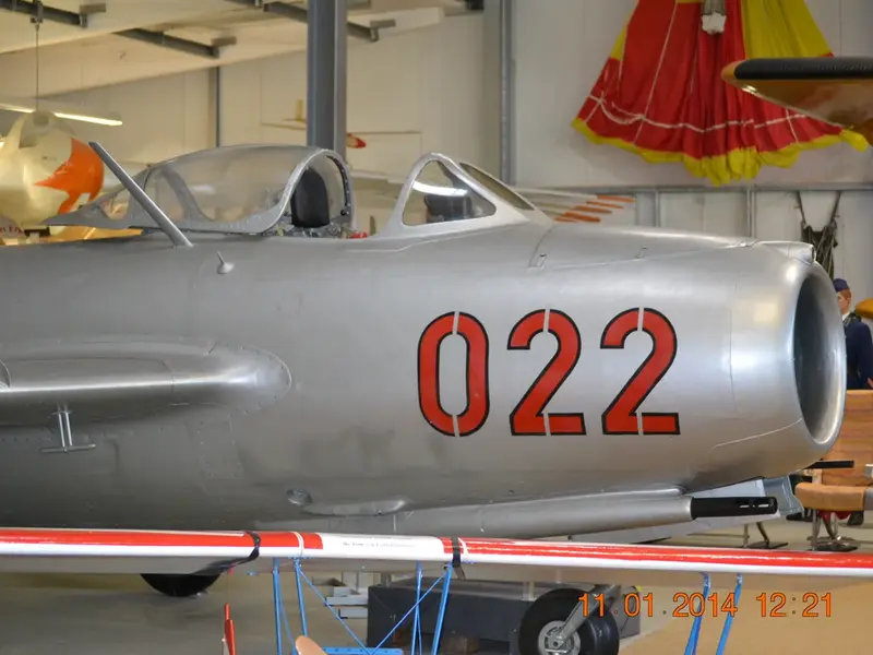 Миг-15бис, Luftfahrtmuseum Hannover-Laatzen, Германия