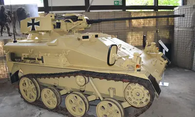 Легкая БГМ Wiesel, танковый музей город Munster Германия