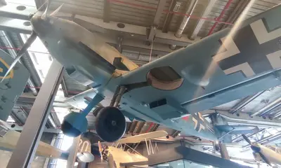 Мессершмитт Bf-109E, Музей техники Берлин, Германия.