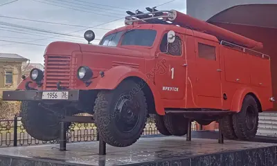Пожарная автоцистерна ПМЗ-17, Иркутск