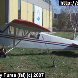 Piper J-3 Cub (Эскишехир, Турция)