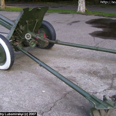 45мм противотанковая пушка обр. 1927 г.(Одесса)