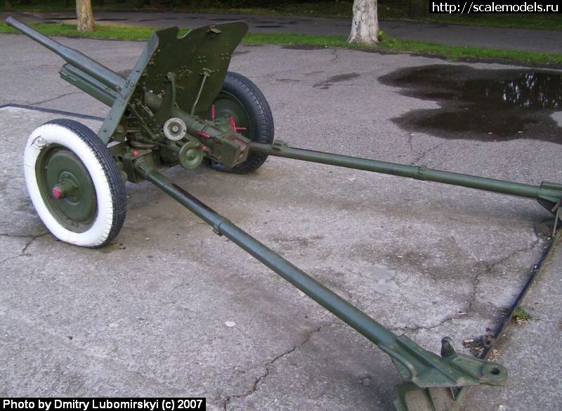 45мм противотанковая пушка обр. 1927 г.(Одесса)