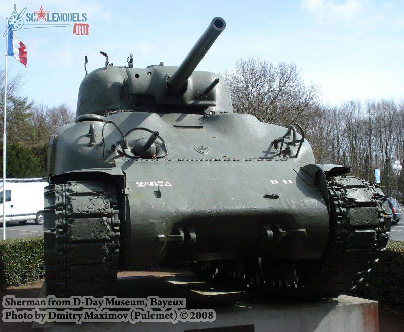 M4A1 Sherman (D-Day Museum, Bayuex)