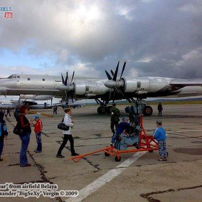 Ту-95МС (аэродром Белая)
