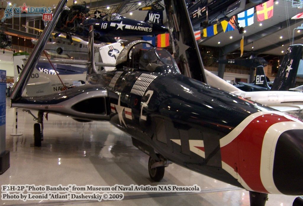 F2H-2P Photo Banshee (Museum of Naval Aviation)