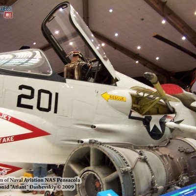 F-8 Crusader (Museum of Naval Aviation, Pensacola)