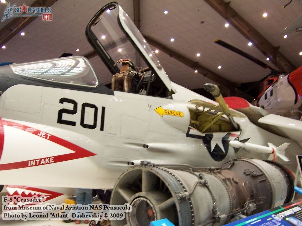 F-8 Crusader (Museum of Naval Aviation, Pensacola)