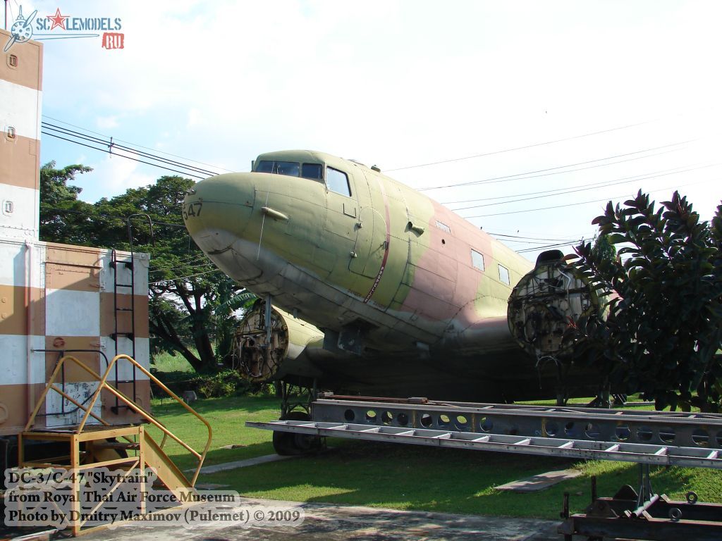 DC-3/C-47 Skytrain (Royal Thai Airforce Museum)
