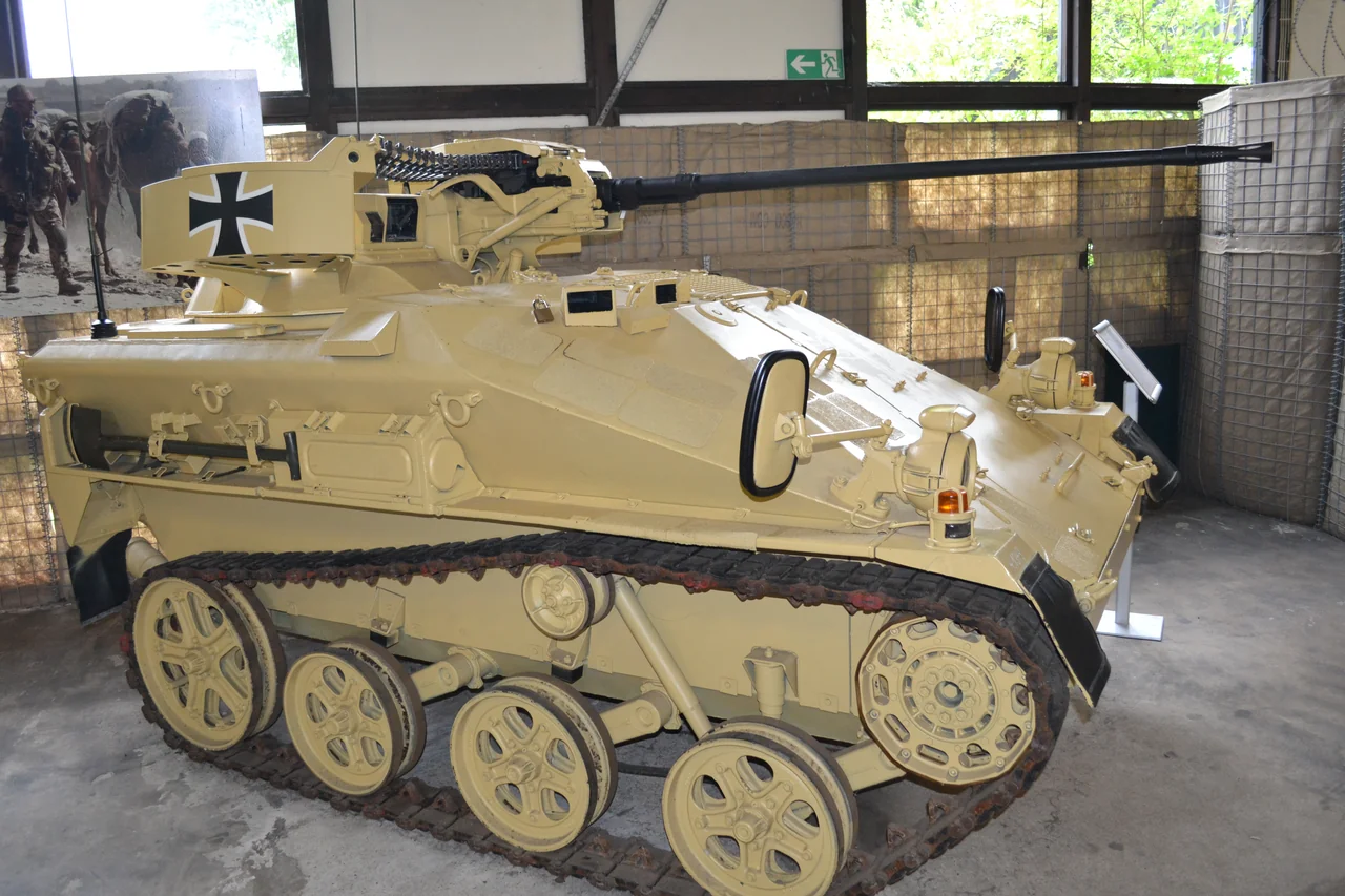 Легкая БГМ Wiesel, танковый музей город Munster Германия