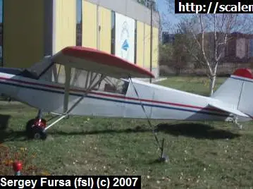 Piper J-3 Cub (Эскишехир, Турция)